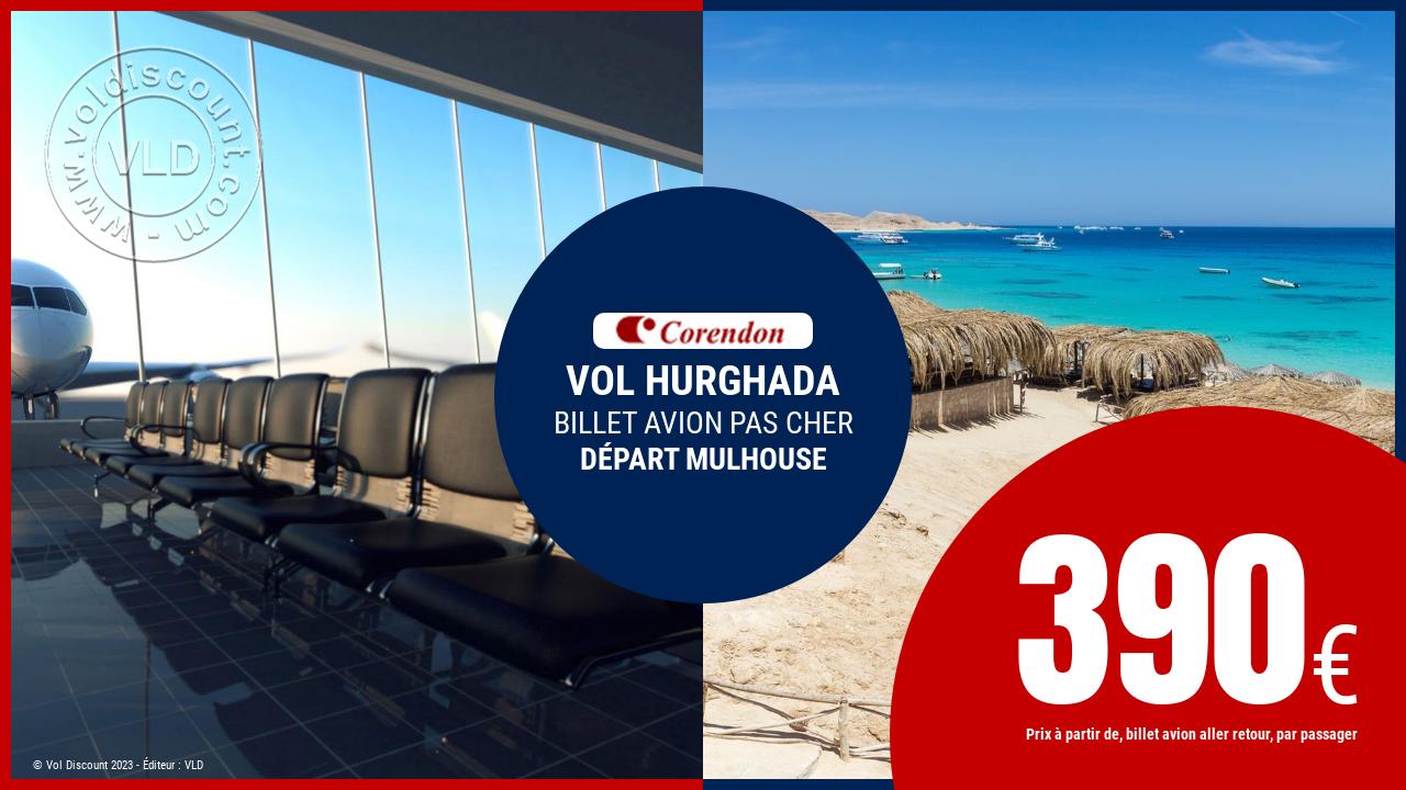 Vol sec Mulhouse Hurghada Corendon Airlines