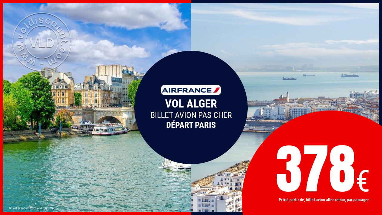 Vol sec Algérie Air France