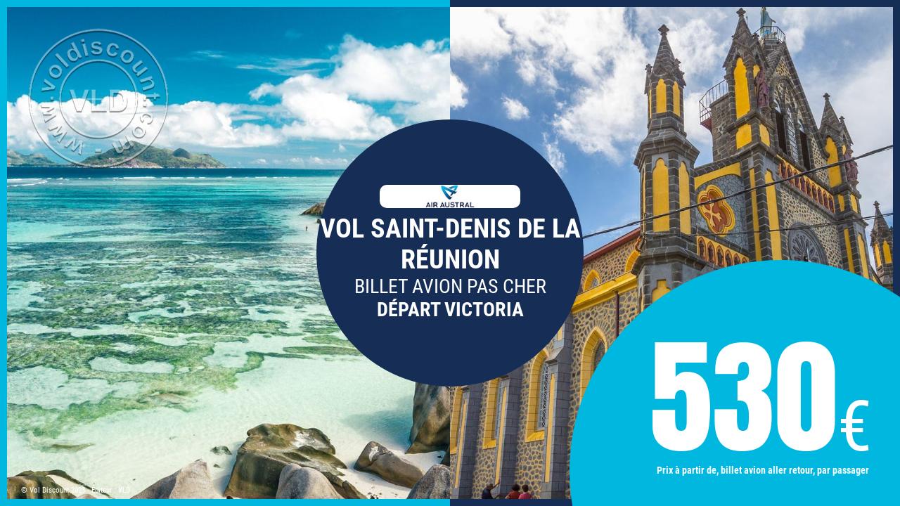 Vol sec Victoria Saint-Denis de La Réunion Air Austral
