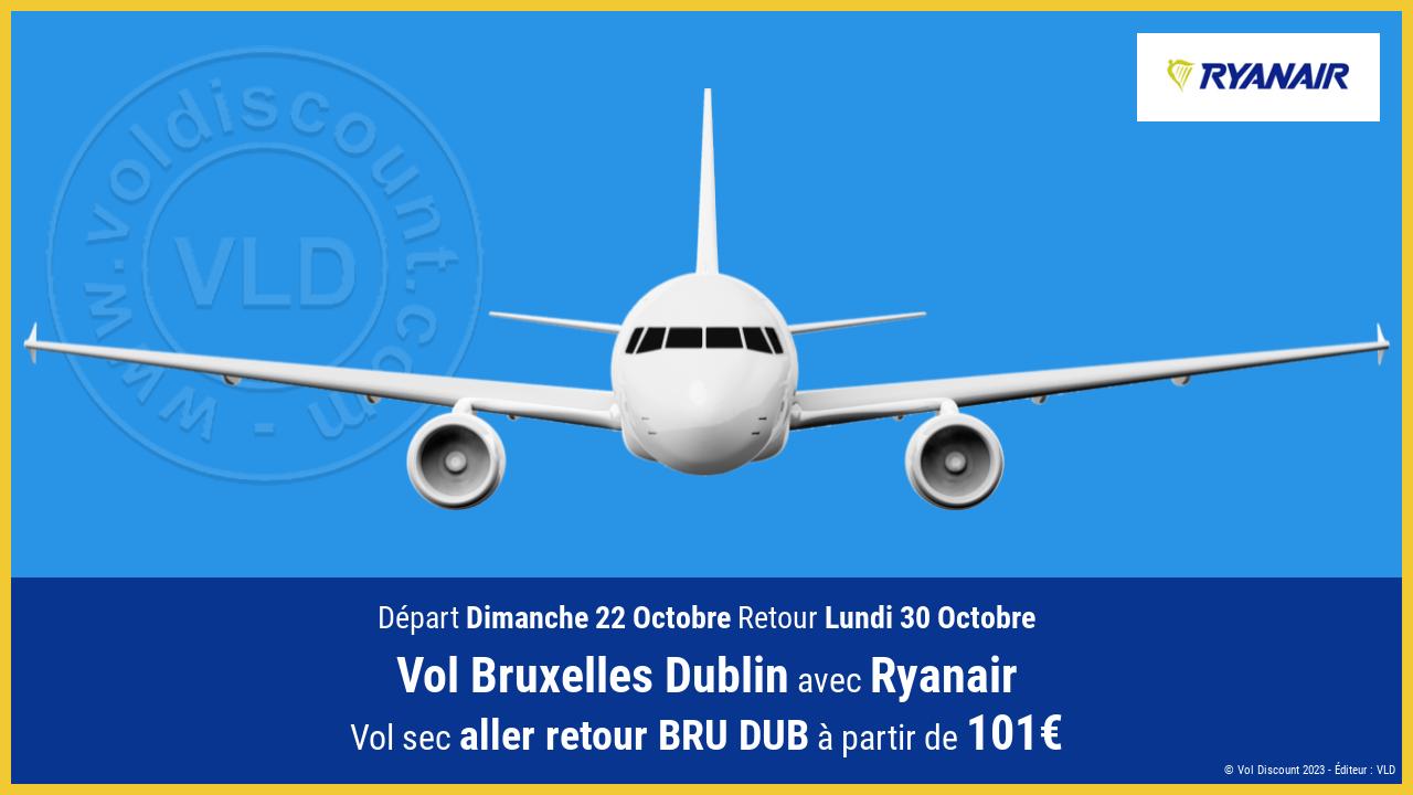 Vol Bruxelles Dublin Ryanair