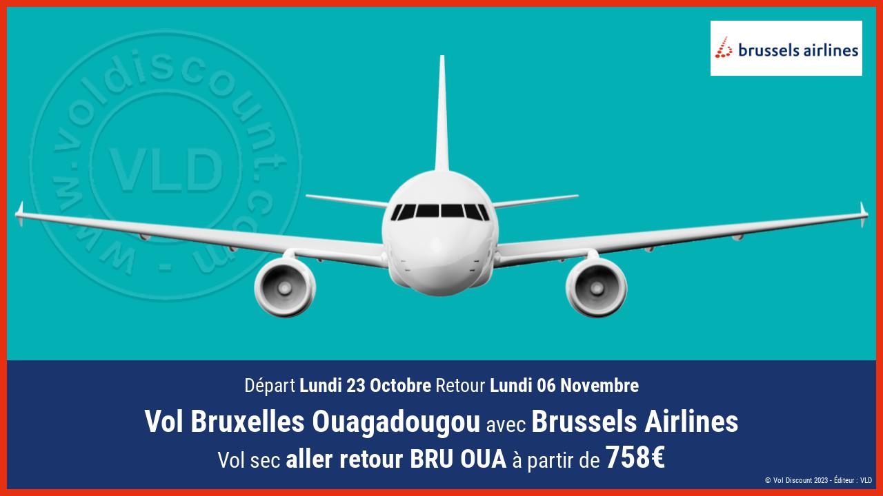 Vol Bruxelles Ouagadougou Brussels Airlines