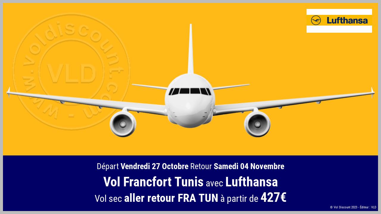 Vol Tunisie Lufthansa