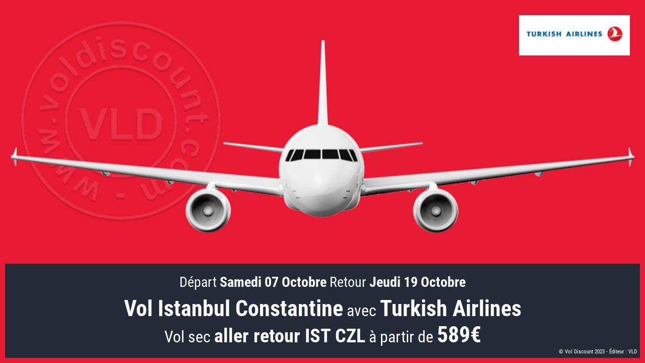 Vol Algérie Turkish Airlines