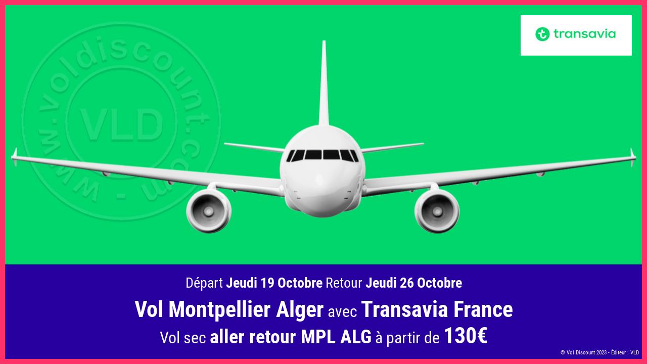 Vol Algérie Transavia France
