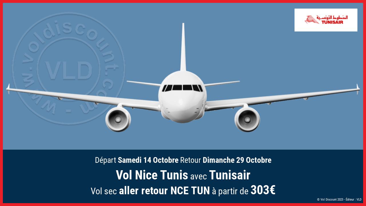 Vol Tunisie Tunisair