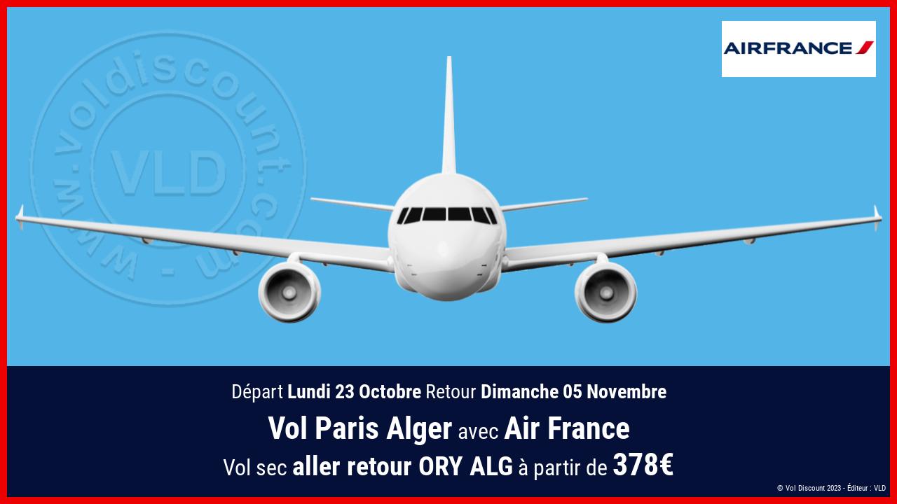 Vol Algérie Air France