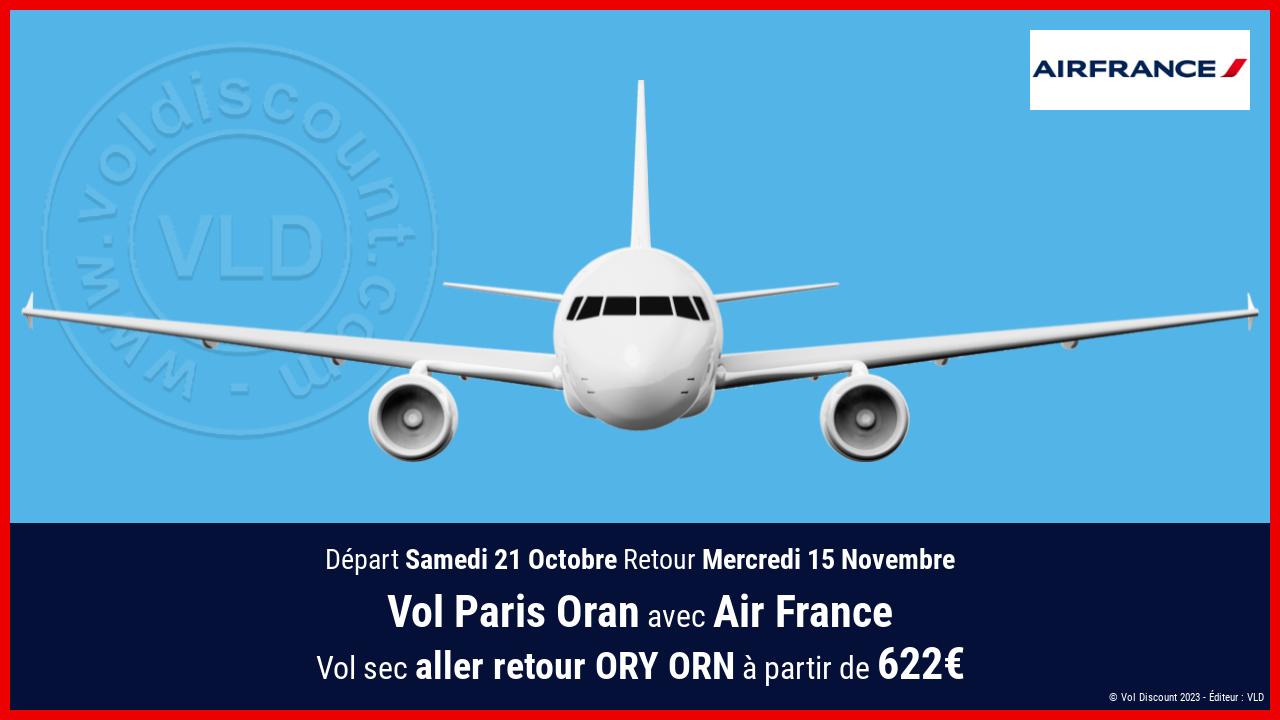 Vol Algérie Air France